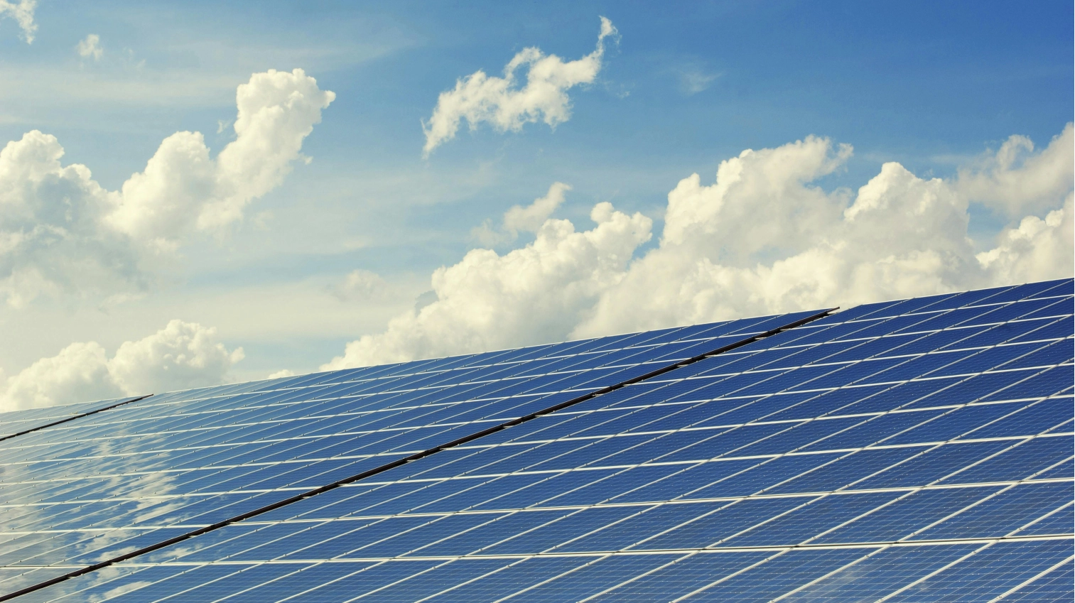 Solar panel background